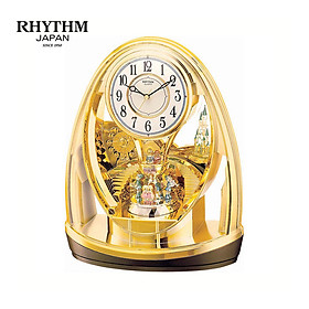 Đồng hồ để bàn Nhật Bản Rhythm 4SG725WR18 Kt 26.2 x 31.3 x 13.9cm, 1.7kg Vỏ nhựa. Dùng Pin.