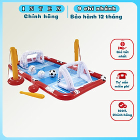 Mua bể bơi  Sân chơi đa năng bơm hơi cho bé INTEX 57147
