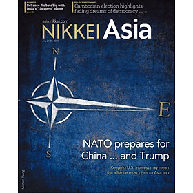 Hình ảnh sách Tạp chí Tiếng Anh - Nikkei Asia 2023: kỳ 30: NATO PREPARES FOR CHINA … AND TRUMP