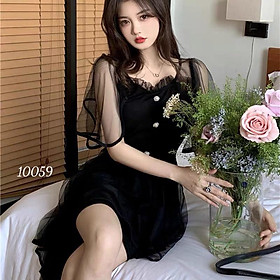 ĐẦM UMI PHỐI LƯỚI SANG CHẢNH - THỜI TRANG NỮ SIÊU XINH , TIỂU THƯ CHO CÁC CHỊ EM THỜI TRANG NAM 1986