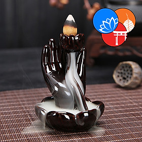 Mua Thác Khói Trầm Hương Cao Cấp Tặng Trầm Khói Ngược Mini Mẫu 1