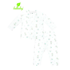 Lullaby - Bộ quần áo cài giữa tay dài - NH605-606P