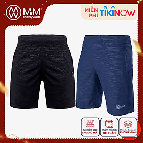 Hình ảnh Combo 2 quần đùi nam, quần Short Gió nam thể thao Họa Tiết Rằn Ri trẻ trung năng động, thoáng mát co giãn 4 chiều MRM Manlywear