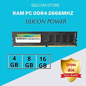 RAM Desktop Silicon Power 8GB DDR4 2666MHz CL19 UDIMM - Hàng chính hãng