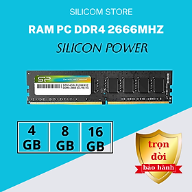 RAM Desktop Silicon Power 16GB DDR4 2666MHz CL19 UDIMM - Hàng chính hãng