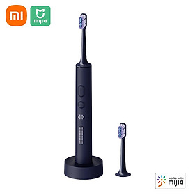 Bàn chải đánh răng điện XIAOMI MIJIA T700 Bàn chải đánh răng có thể sạc lại chống nước IPX7 Bàn chải đánh răng Sonic có thể sạc lại với bộ hẹn giờ / 3 + chế độ / 2 đầu bàn chải