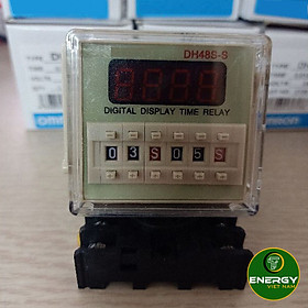 Mua Rơ le thời gian luôn phiên ( Timer 0S-99H ) DH48S-S 220V - Thiết Bị Điện Cài Đặt Thời Gian Tắt / Mở
