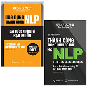 Hình ảnh Combo 2 cuốn: Ứng Dụng Thành Công NLP, Thành Công Trong Kinh Doanh Nhờ NLP (Tái Bản)