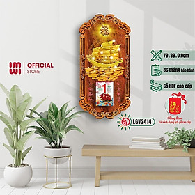 Mua Lịch gỗ phong thủy Thuận Bườm Xuôi Gió IMWI GIMIVINA LGV2414