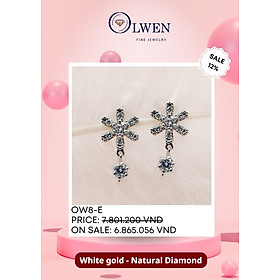Đôi bông tai kim cương OW8