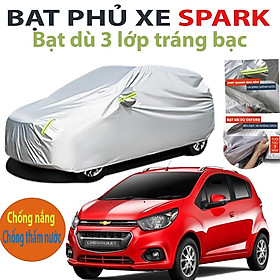 bạt phủ ô tô ,bạt che nắng ô tô, bạt phủ ô tô 5 chỗ ,bạt phủ ô tô 7 chỗ, Bạt Phủ xe ô tô CHEVROLET SPARK Bạt phủ xe hơi