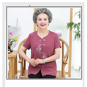 Bộ quần áo cho người già_BHA78090156 thập ngắn
