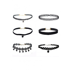 Set 6 vòng cổ choker nữ