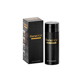 Bột phủ làm dày tóc Rene Hair Black Color (Đen) 28g