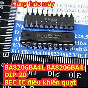 Mua 2 con BA8206BA4L BA8206BA4 BA8206 DIP-20 BEC IC điều khiển quạt kde6865