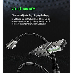 Mua Cáp sạc nhanh truyền dữ liệu vuông góc USB-C Black Shark - HÀNG CHÍNH HÃNG