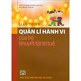 Hình ảnh sách Giáo Trình Quản Lí Hành Vi Của Trẻ Khuyết Tật Trí Tuệ