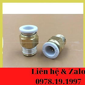 Mua Nối thẳng ren ngoài khí nén STNC YPC nối ống 4mm  6mm  8mm  10mm