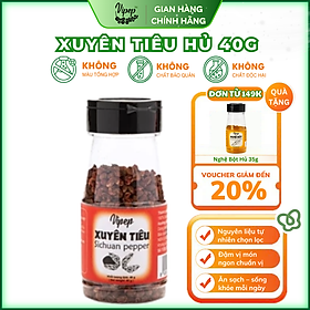Xuyên Tiêu Tự Nhiên Vipep Hũ Nhựa 40g