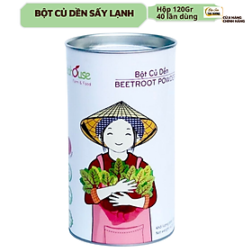 Bột củ dền hữu cơ nguyên chất sấy lạnh Dalahouse - Thúc đẩy sức khỏe tim mạch, hỗ trợ giải độc gan, tăng cường thể lực