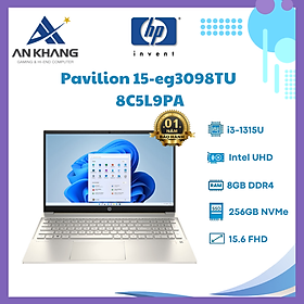Laptop HP Pavilion 15-eg3098TU 8C5L9PA (Intel Core i3-1315U | 8GB | 256GB | Intel UHD | 15.6 inch FHD | Win 11 | Vàng) - Hàng Chính Hãng