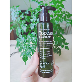 Gel vệ sinh phụ nữ TOPCARE Organic Ag+ Dung tích 145 ml