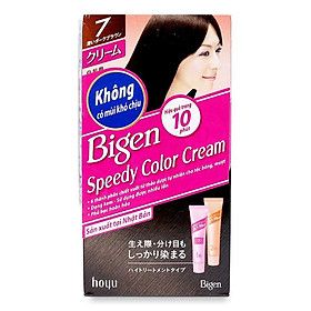 Thuốc Nhuộm Tóc Bigen Cream 7 Đen Ánh Nâu - 4987205041181