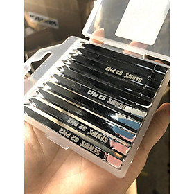 Mua SENKA Bộ 10 mũi vít đóng S2 Taiwan siêu bền và siêu cứng 8 ly PH2 thép không rỉ CRV mạ chrome