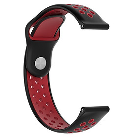Dây Đeo Thay Thế Cho Đồng Hồ Thông Minh Smart Watch Size 20mm Xiaomi Amazfit Bip / Huawei Watch 2 / Garmin Vivomove HR / Samsung Galaxy Watch (42mm) / TICWATCH 2 Dây Hai màu Size Lớn