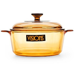 Nồi Thủy Tinh Visions VS-12 (1.25L) - Made in France - Phân phối bởi CTCP ABMA VN 15/2 Đoàn Như Hài, P12, Q4, TPHCM