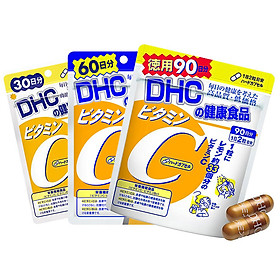 Viên uống DHC Bổ sung Vitamin C Nhật Bản 30 ngày 60 viên gói