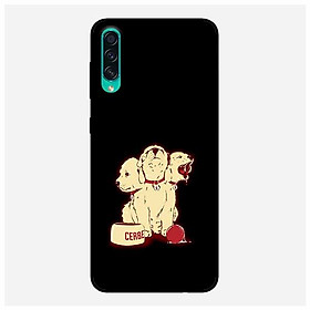 Ốp Lưng in cho Samsung A50s Mẫu Cô Gái Váy Đỏ - Hàng Chính Hãng