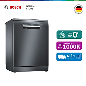 Mua Máy rửa chén bát độc lập Bosch 13 bộ SMS4IKC62T - Series 4 (màu đen) - Hàng chính hãng