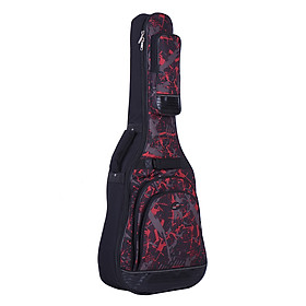 Bao Đựng Đàn Guitar Nhiều Túi Với Dây Đeo Vai Điều Chỉnh Được (42")