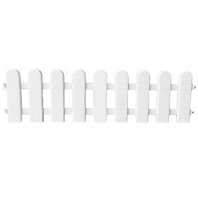 Hàng Rào Trang Trí Giáng Sinh Bằng Nhựa (50x13Cm)