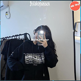 Hoodie nam nữ 1HITSHOPUNISEX Áo hoodie tay dài in hoạ tiết chữ phong cách ulzzang Hàn Quốc