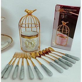 Mua giỏ đựng thìa dĩa ăn hoa quả. hũ đựng thìa dĩa. giỏ đụng thìa dĩa ăn hoa quả