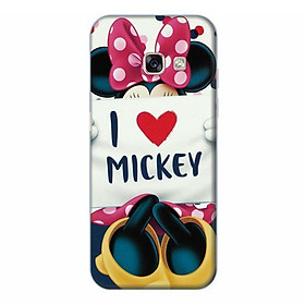 Ốp Lưng Dành Cho Điện Thoại Samsung Galaxy A3 2017 - I Love Mickey