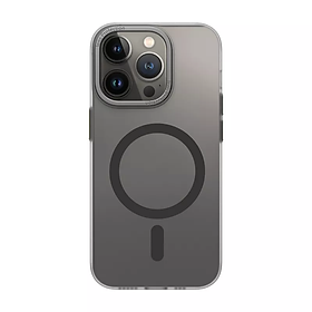 Ốp lưng chống sốc cho iPhone 14 Pro (6.1 inch) hỗ trợ sạc Maqsafe hiệu WIWU PC Ultra-thin Frosted Magnetic Case (mặt lưng nhám mờ, gờ bảo vệ Camera 0.5mm) - hàng nhập khẩu