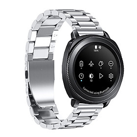 Dây Thép Bạc cho Galaxy Watch 42, Gear Sport (Size 20mm)
