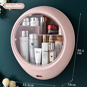 Mua Kệ đựng mỹ phẩm đồ trang điểm treo tường phòng tắm không khoan lỗ chống nước chống bụi bẩn