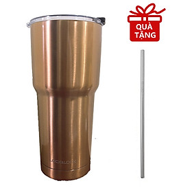 Ly Giữ Nhiệt Lock&Lock Swing Tumbler LHC4137 700ml, Chất Liệu Thép Không Gỉ, Giữ Nhiệt Tốt - Hàng Chính Hãng Kèm Ống Hút Inox 304