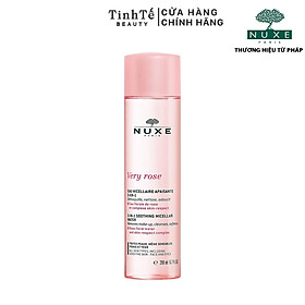 Nước tẩy trang Nuxe 3-in-1 Soothing Micellar Water Very Rose 200 ml