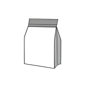 Mua Túi giấy kraft nhật van 1 chiều túi xi măng 4 cạnh bao bì đựng cà phê hạt khô túi zip gói hàng đựng thực phẩm