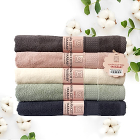 1 KHĂN TẮM COTTON CAO CẤP TAKABABY - XUẤT NHẬT/CHÂU ÂU; KT: 60x120cm -GIAO MÀU NGẪU NHIÊN