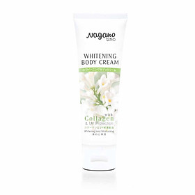 Kem Dưỡng Thể Trắng Da Toàn Thân Collagen Nagano 75ml - Whitening Body Cream Nagano 75ml - Chống lão hóa, dưỡng trắng da và chống nắng toàn thân