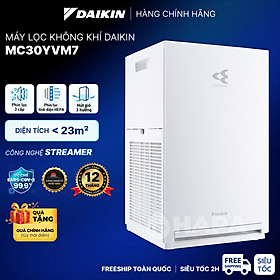 Mua Máy Lọc Không Khí DAIKIN MC30YVM7 Phòng   23m2 Công nghệ HEPA & Streamer - Hàng Chính Hãng DAIKIN