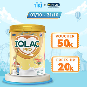Sữa Bột VPMilk IQLac Pro Phát Triển Chiều Cao 900g