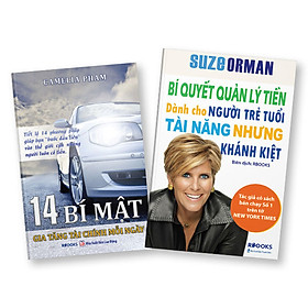 Bộ 2 Cuốn Sách: 14 Bí Mật Gia Tăng Tài Chính Mỗi Ngày + Bí Quyết Quản Lý Tiền Dành Cho Người Trẻ Tuổi Tài Năng Nhưng Khánh Kiệt