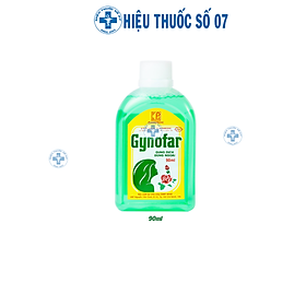 Dung dịch vệ sinh phụ nữ Gynofar 90ml 250ml 500ml